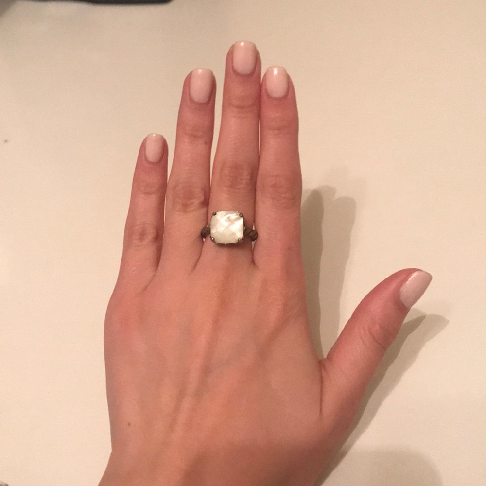 Pandora Mother of Pearl ring